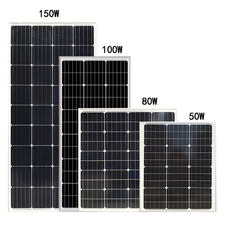 Panneau solaire monocristallin